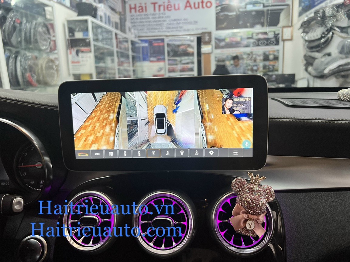 MÀN HÌNH ANDROID OMAS PRO 360 XE MERCEDES C 2018