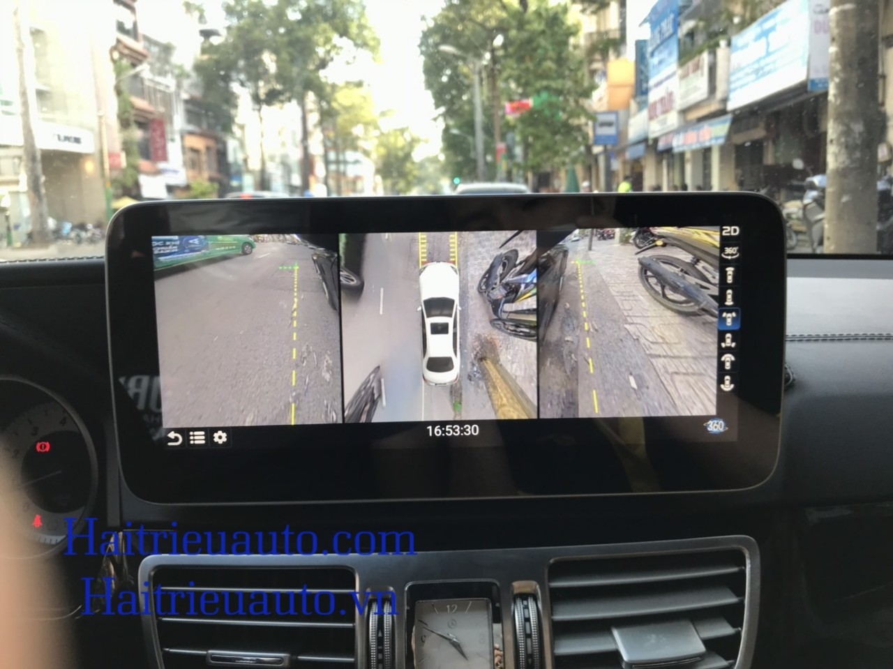 MÀN HÌNH ANDROID OMAS 360 XE MERCEDES E