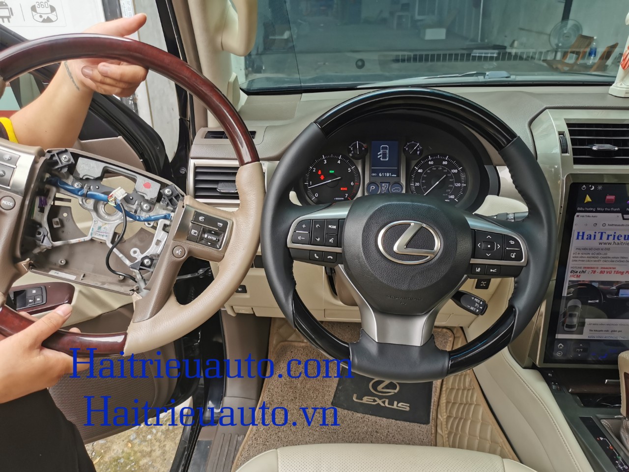 NÂNG CẤP VÔ LĂNG XE LEXUS GX460