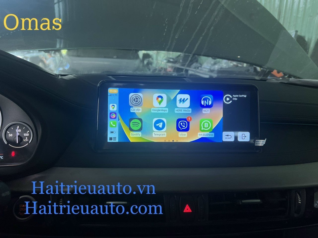 MÀN HÌNH ANDROID OMAS XE BMW X6 2016