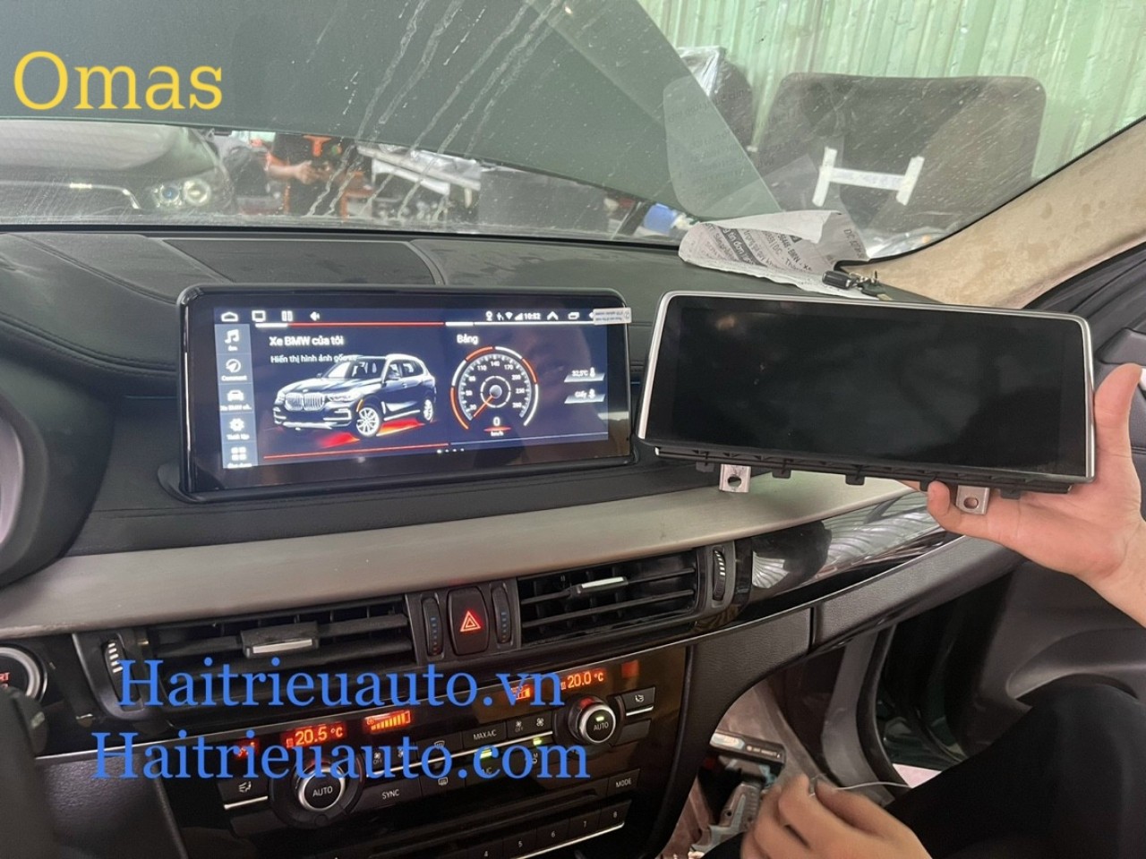 MÀN HÌNH ANDROID OMAS XE BMW X5 2017