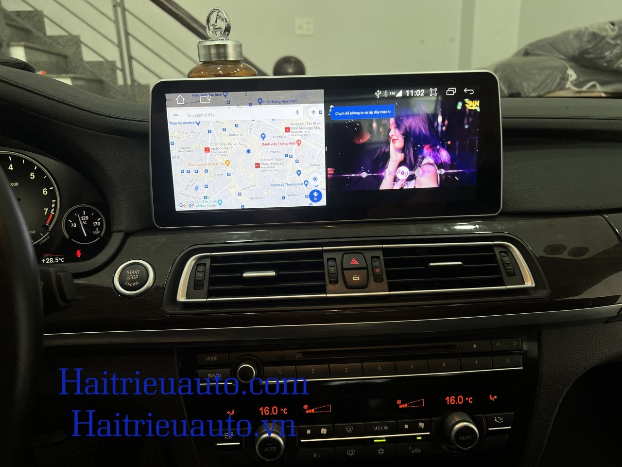 MÀN HÌNH ANDROID BMW 730