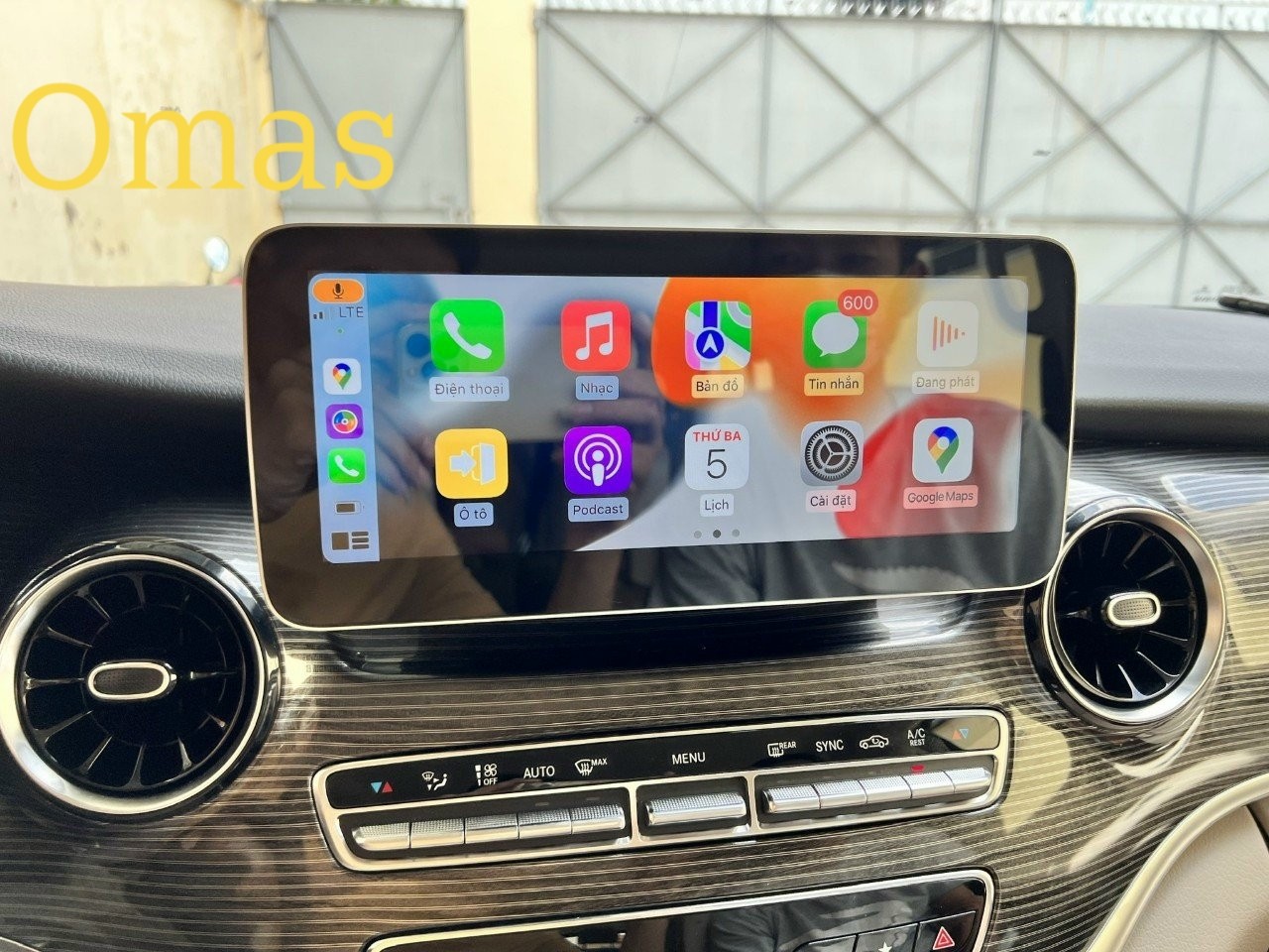 MÀN HÌNH ANDROID OMAS PRO XE MERCEDES