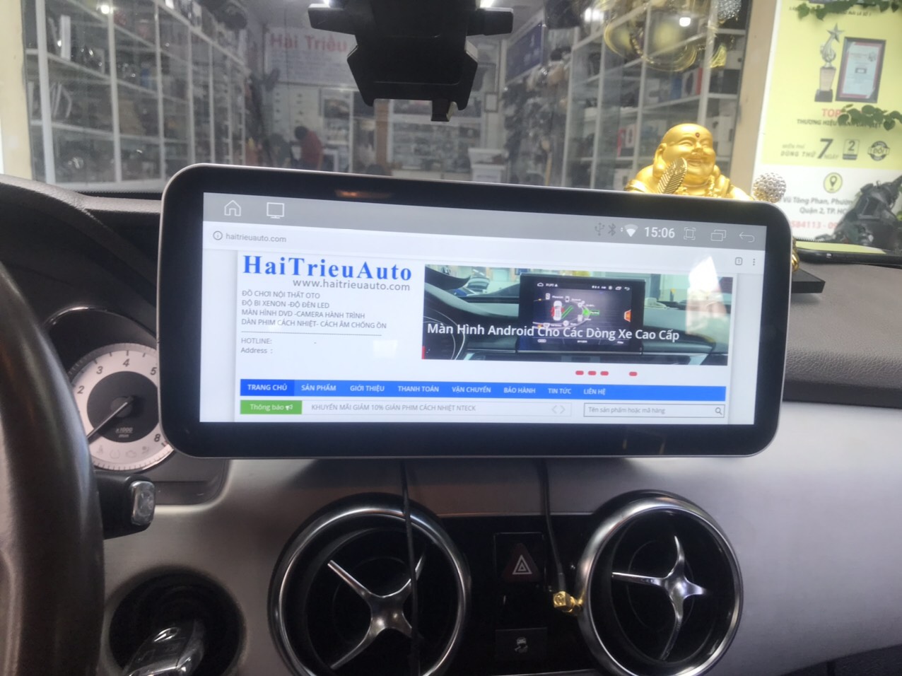 MÀN HÌNH ANDROID OMAS 360 XE MERCEDES GLK