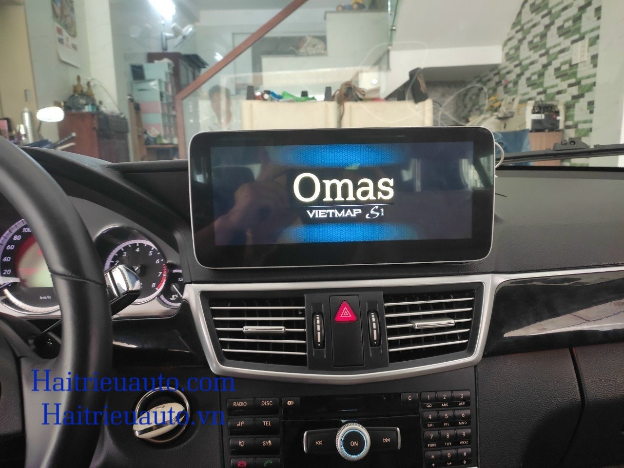 MÀN HÌNH ANDROID OMAS 360 XE MERCEDES C 2013