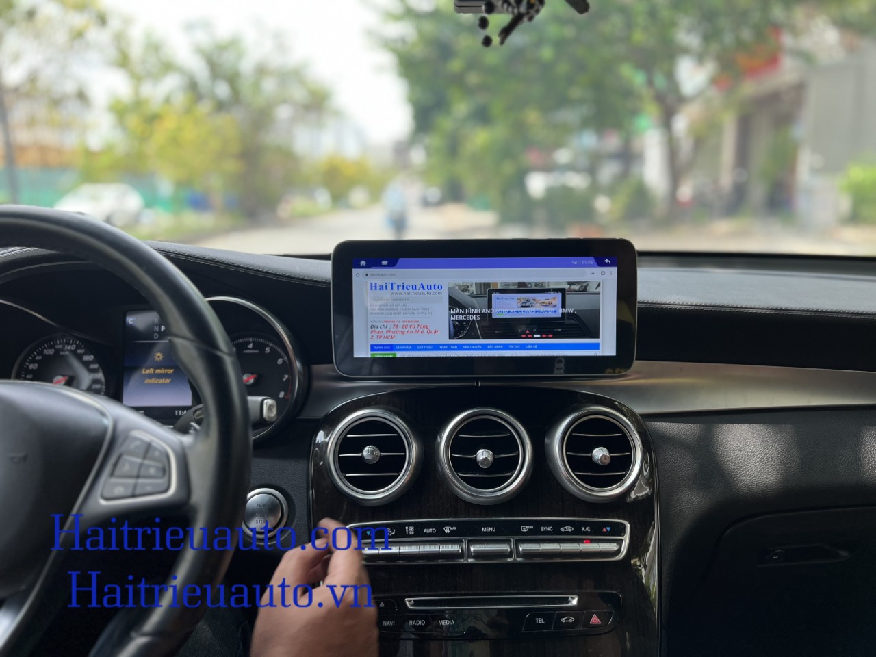 MÀN HÌNH ANDROID OMAS PRO 360 XE MERCEDES GLC