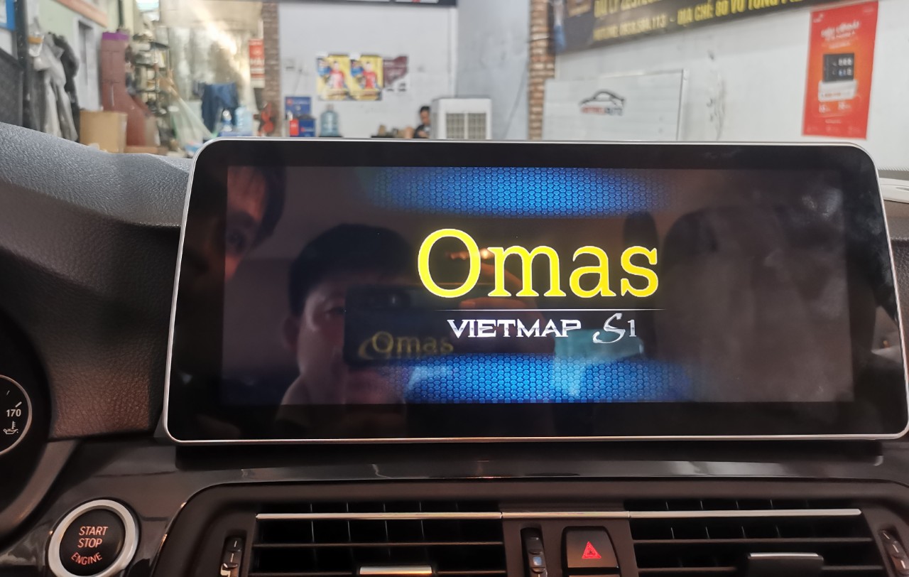 MÀN HÌNH ANDROID OMAS XE BMW 520i