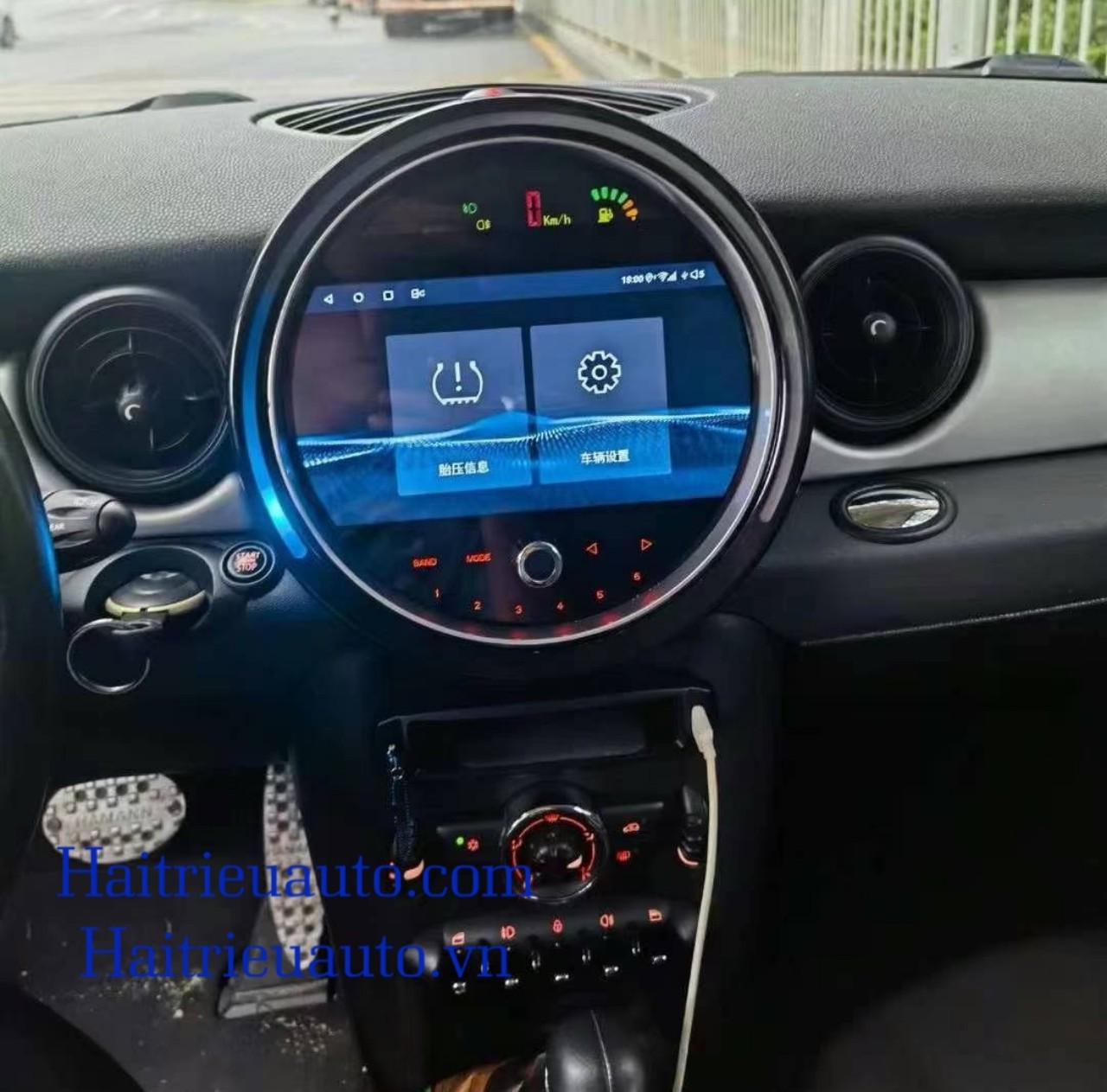 Màn hình android xe Mini cooper