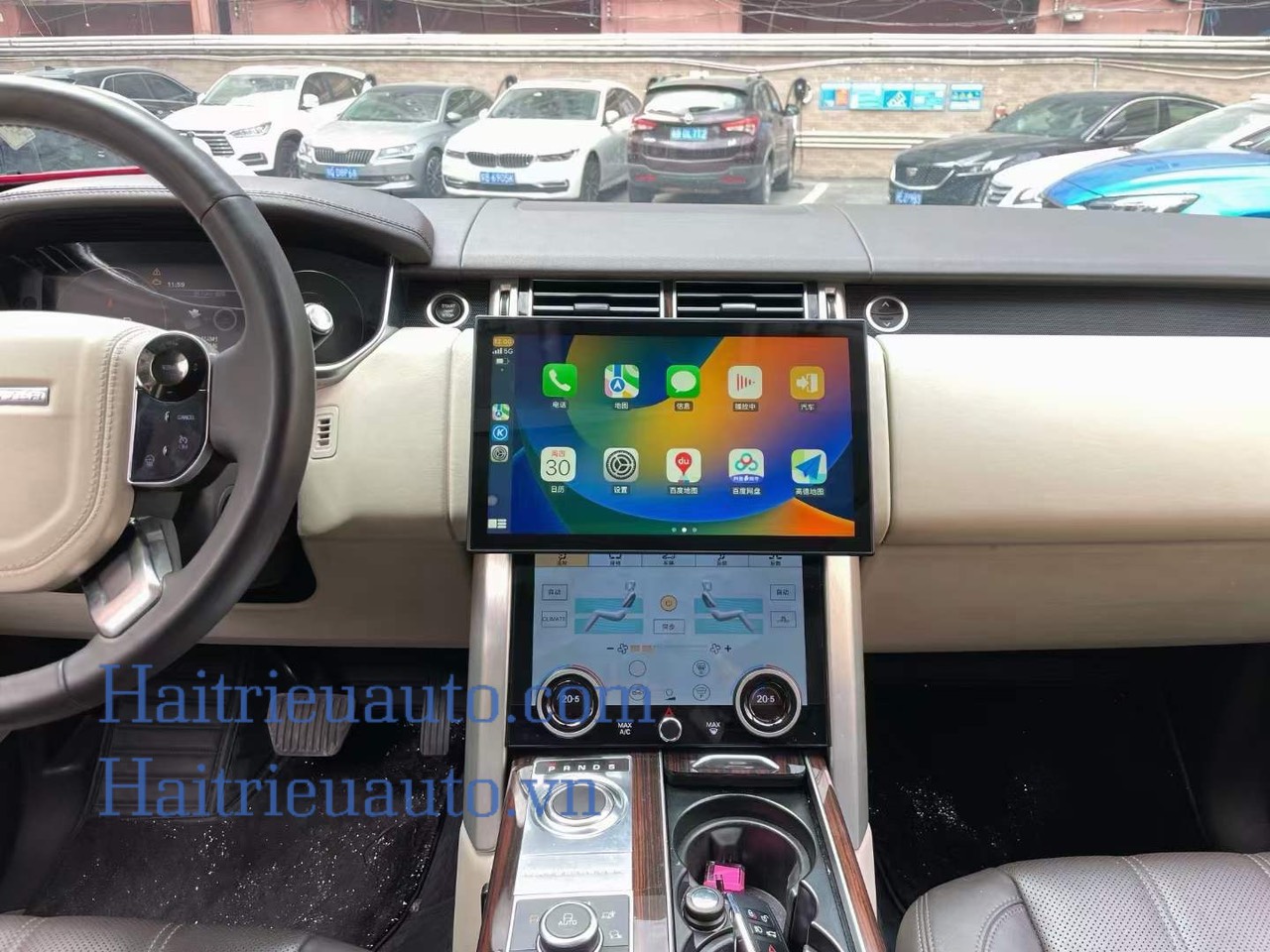 MÀN HÌNH ANDROID XE RANGE ROVER SOPRT 13IN