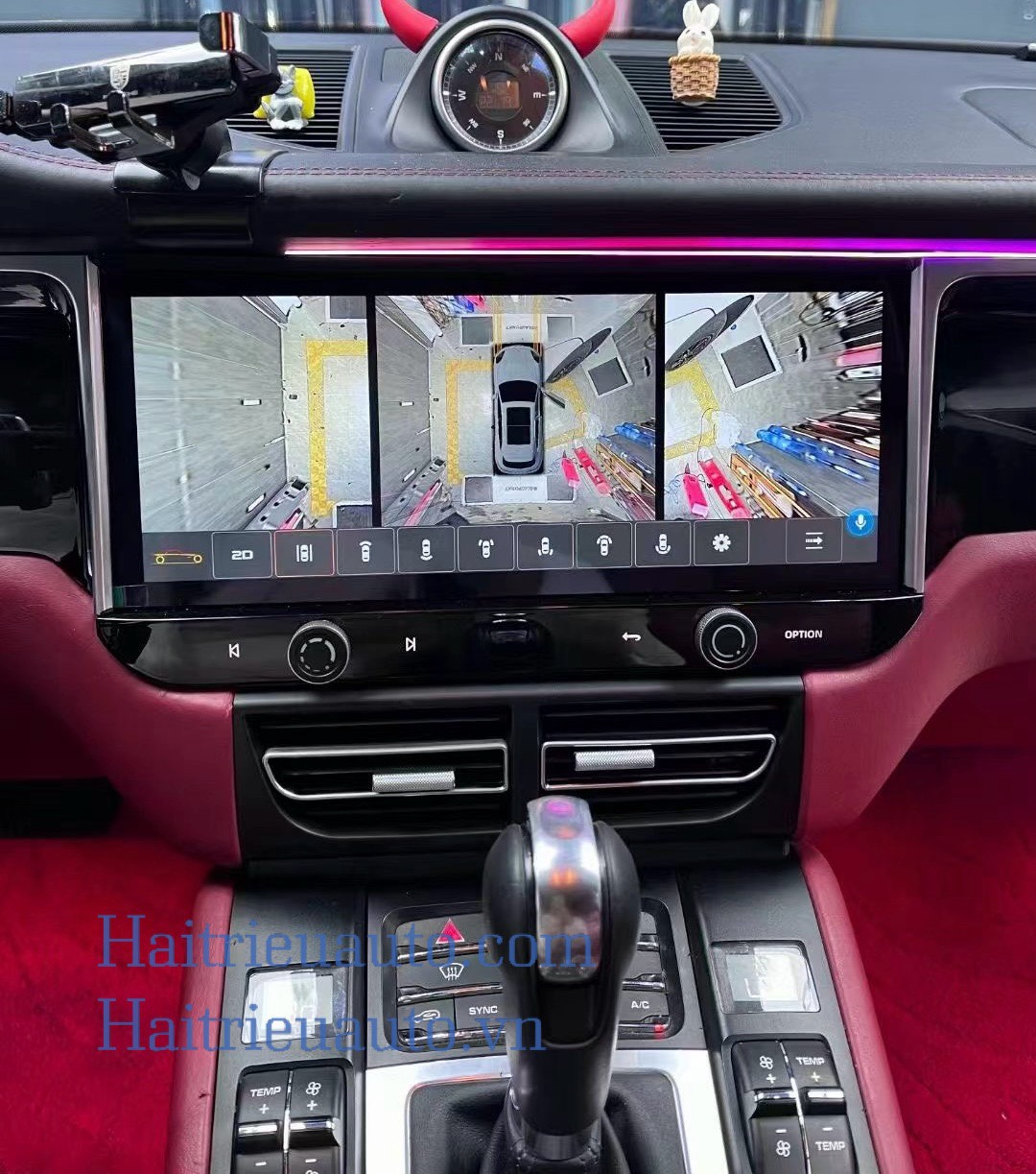 MNÀ HÌNH ANDROID 360 XE PORSCHE MACAN