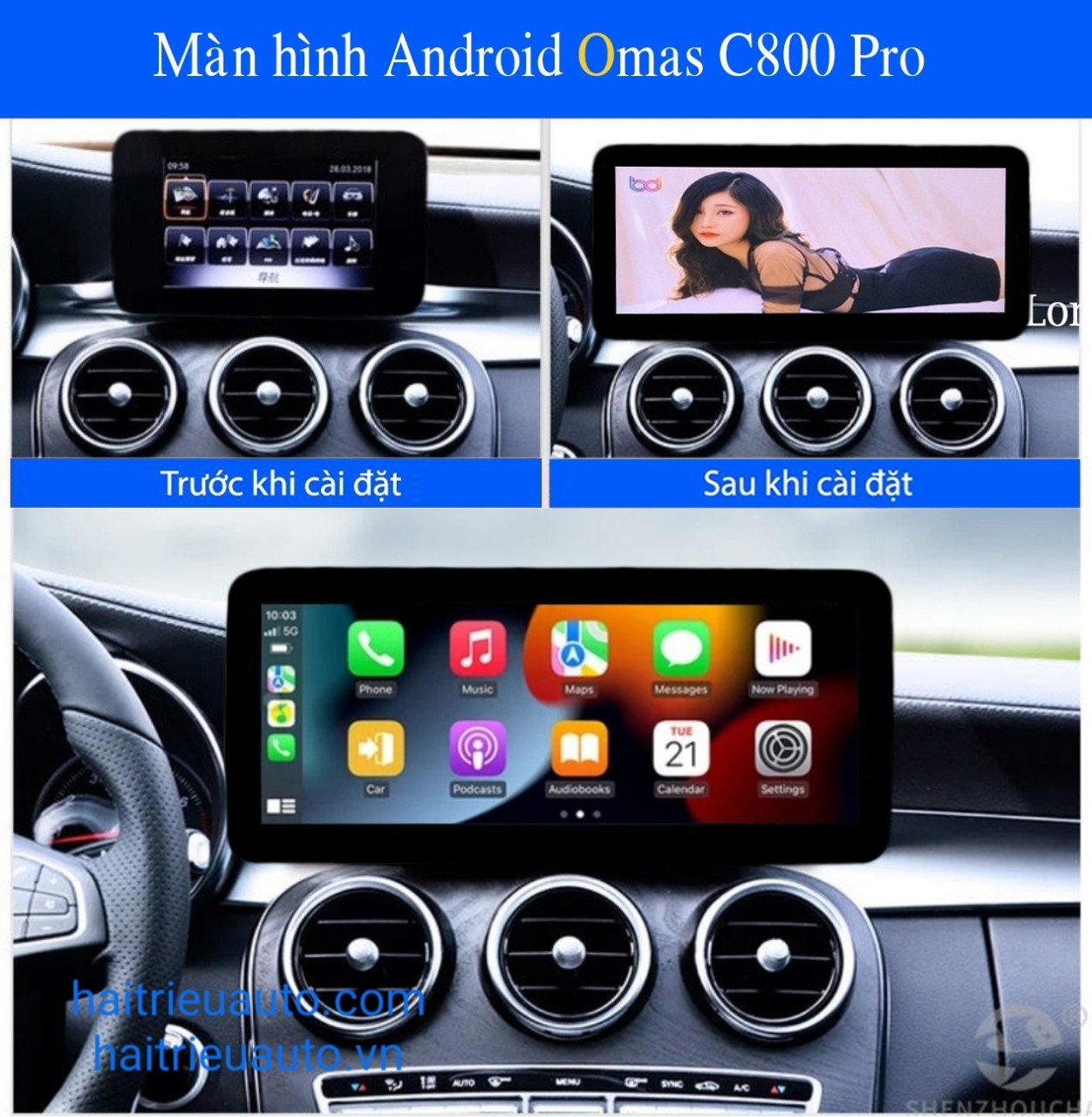 MÀN HÌNH ANDROID OMAS C800