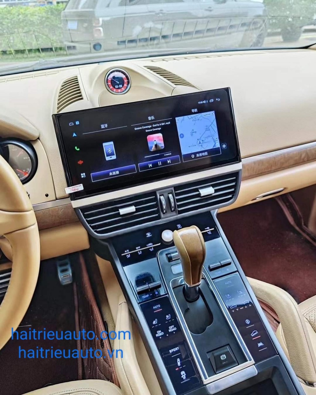 NÂNG CẤP MÀN HÌNH ANDROID XE PORSCHE CAYENNE 2010-2017