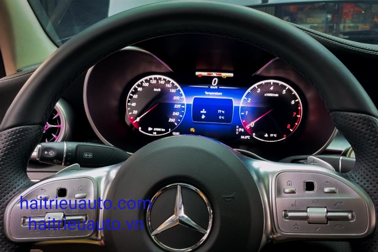 NÂNG CẤP ĐỒNG HỒ ĐIỆN TỬ XE MERCEDES C