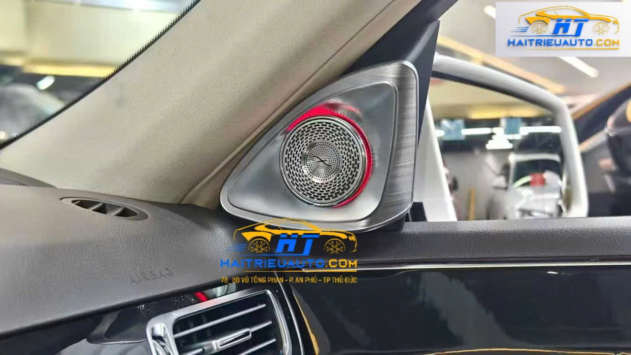 Loa treble xoay 3D xe Mercedes E