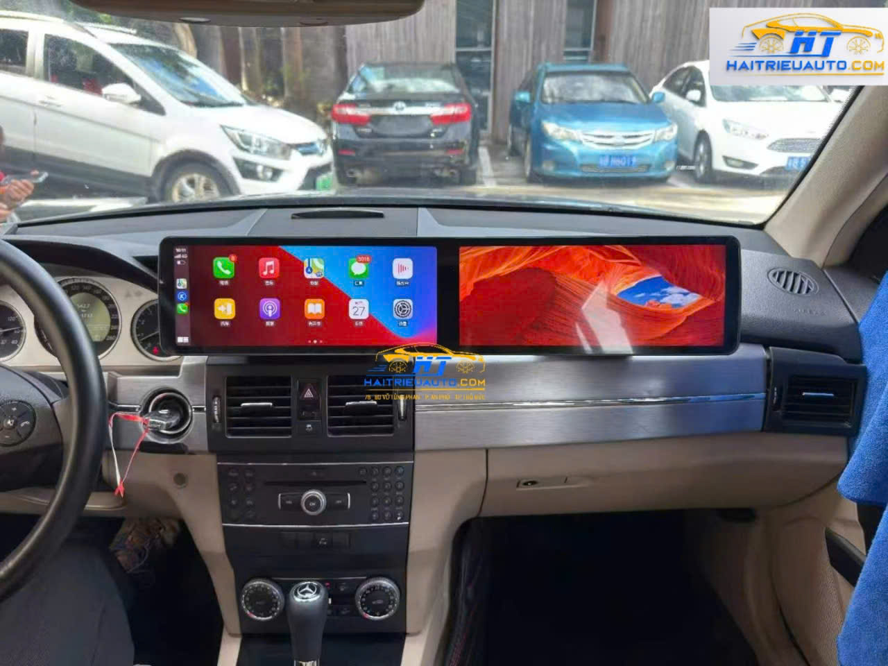 MÀN HÌNH ANDROID OMAS A12 XE MERCEDES GLK