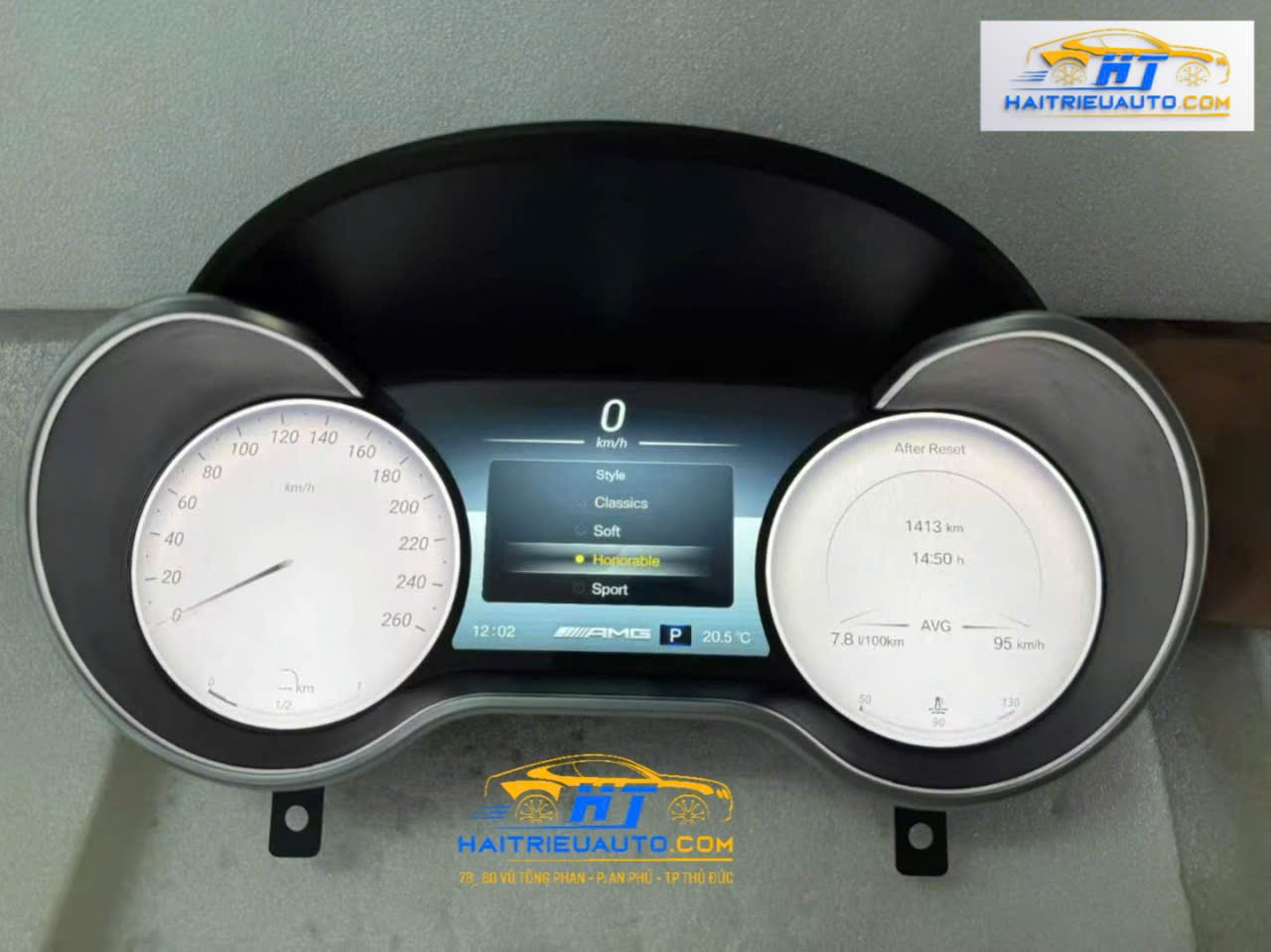 ĐỒNG HỒ ĐIỆN TỬ XE MERCEDES GLS