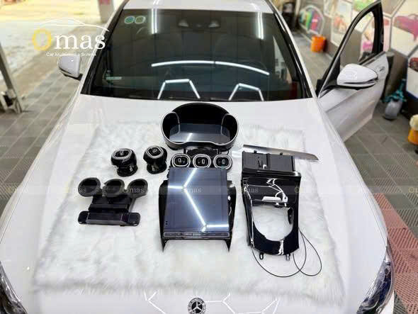 MÀN HÌNH ANDROID NÂNG CẤP XE MERCEDES GLC LÊN 2024