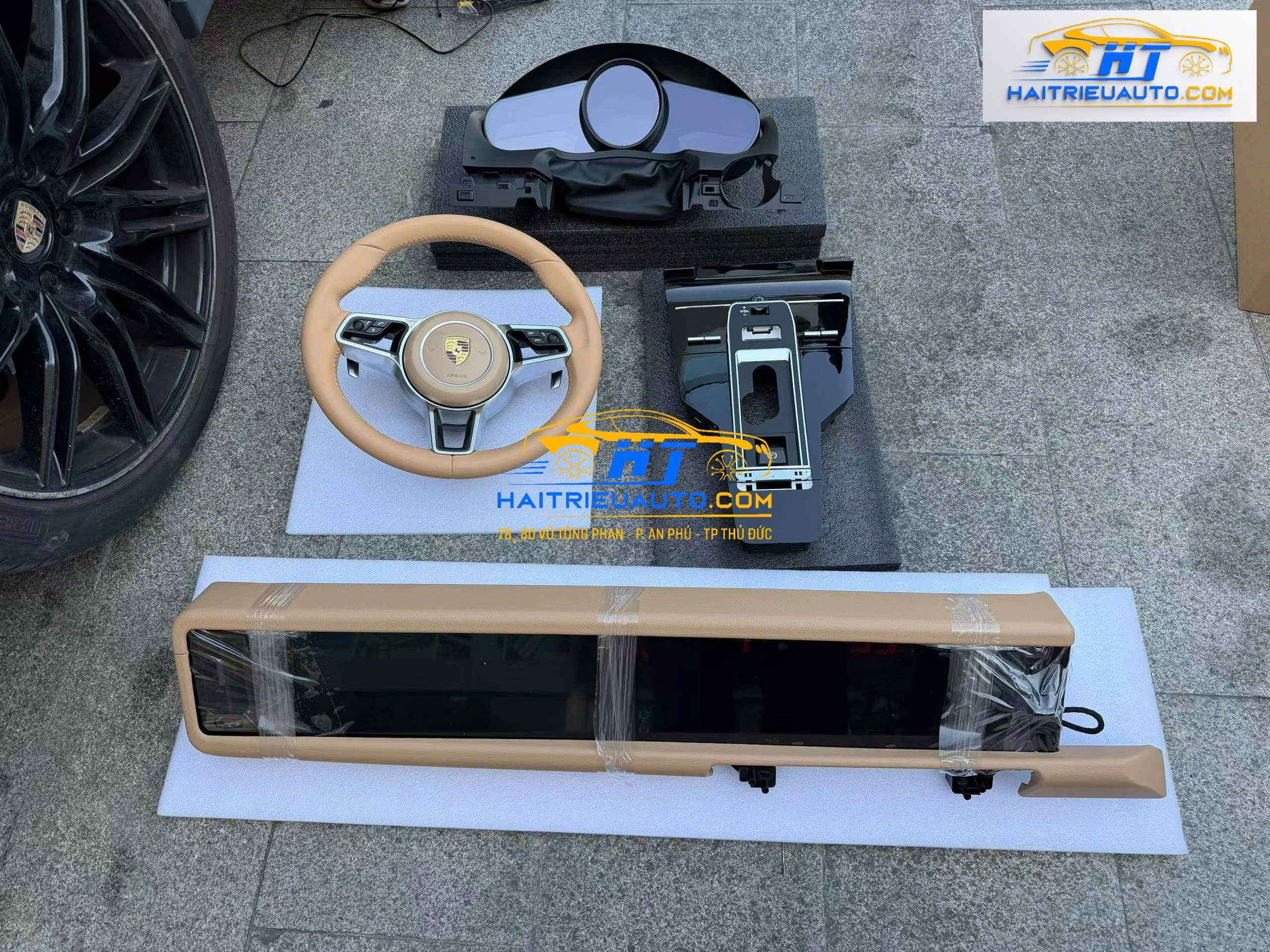 NÂNG CẤP NỘI THẤT XE PORSCHE CAYENNE