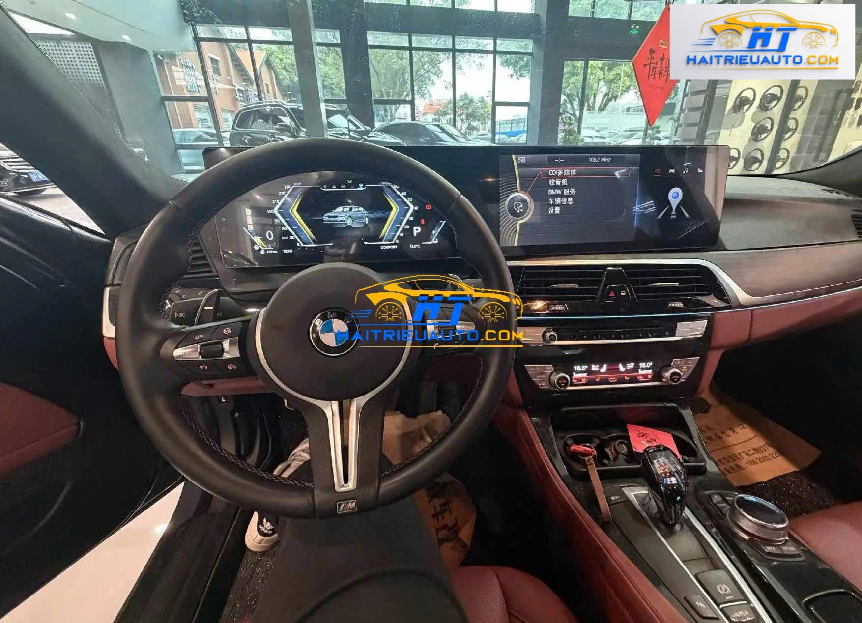 NÂNG CẤP MÀN HÌNH ANDROID XE BMW 520 LÊN 2022