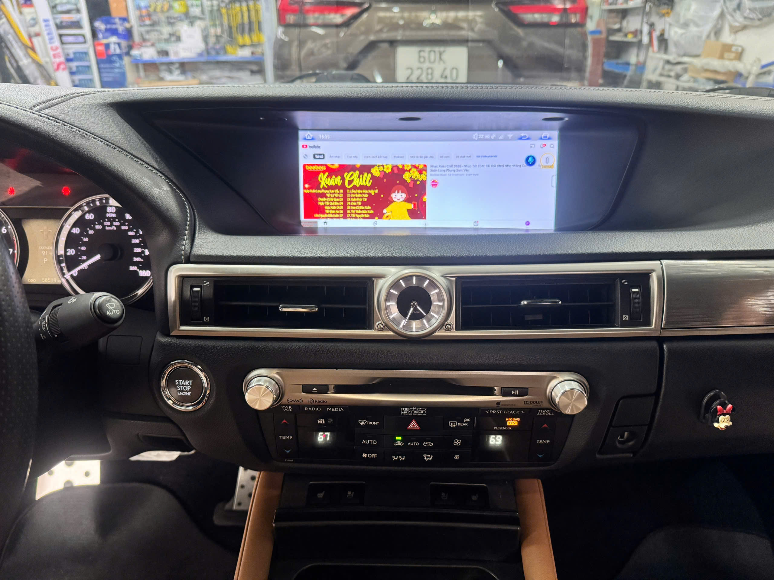 MÀN HÌNH ANDROID CHO XE LEXUS GS 350