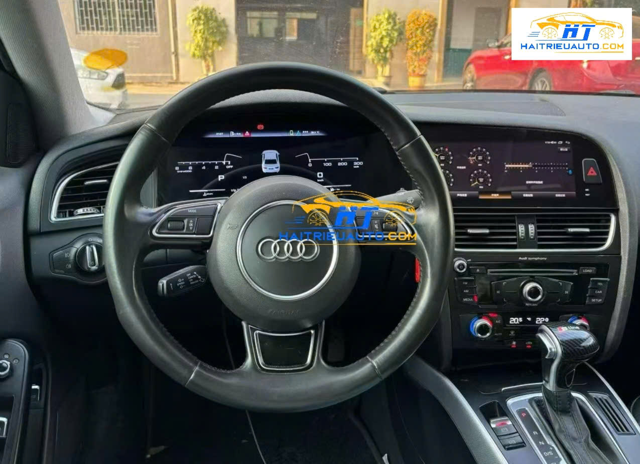 MÀN HÌNH ANDROID LIỀN ĐỒNG HỒ XE AUDI A4