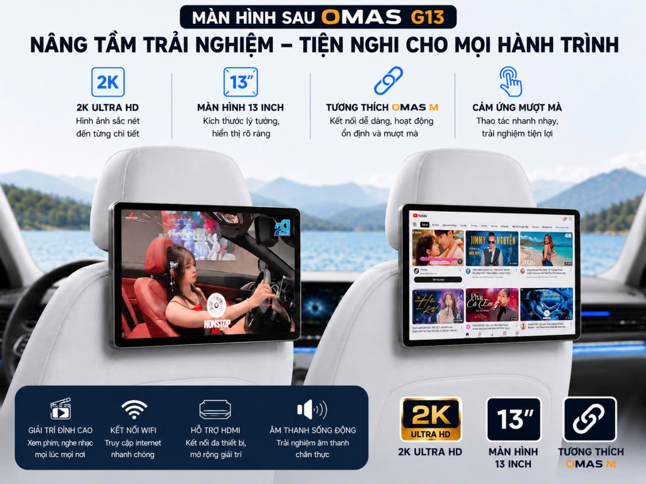 MÀN HÌNH ANDROID OMAS G13