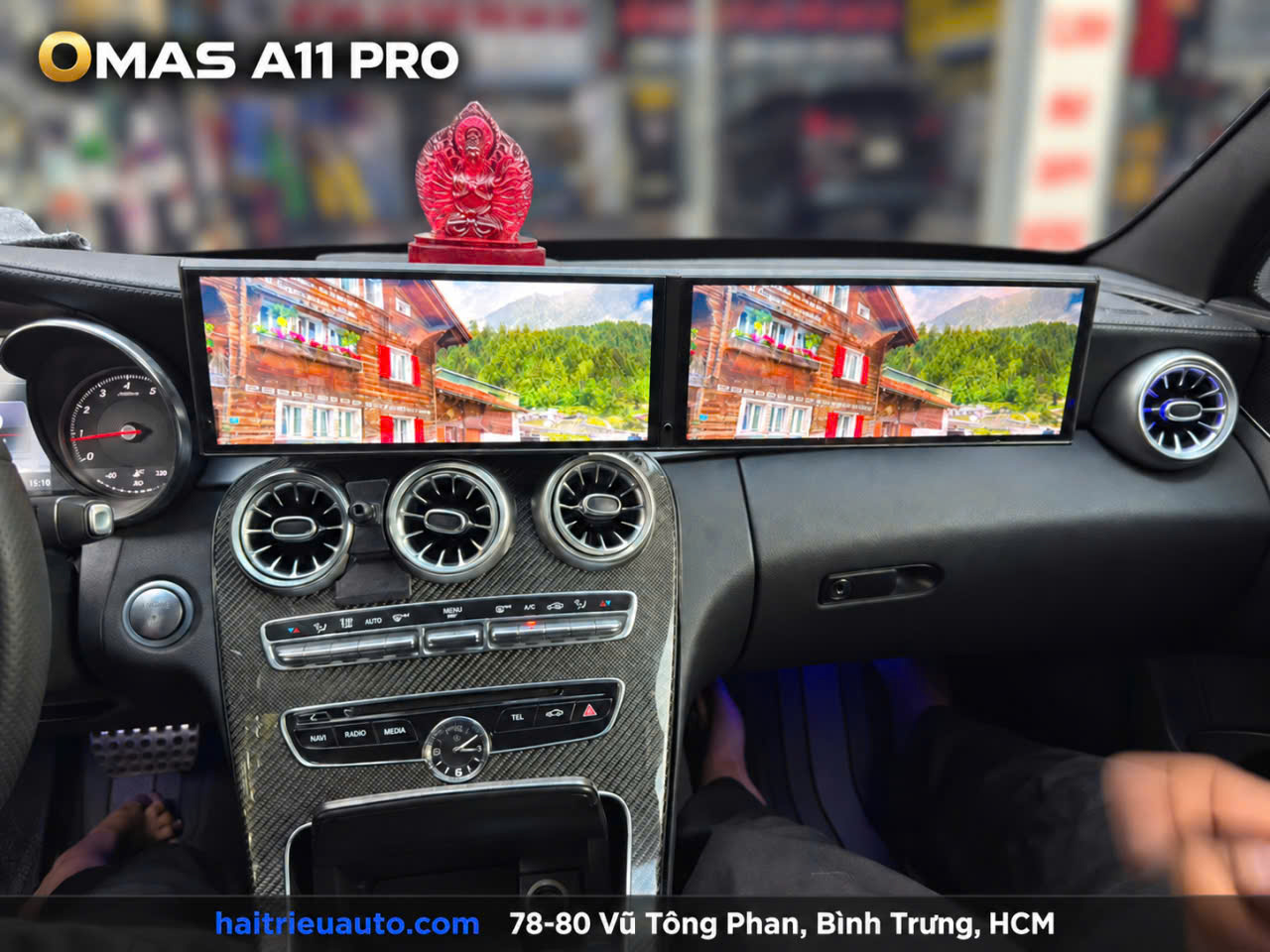 MÀN HÌNH ANDROID OMAS A11 PRO XE MERCEDES