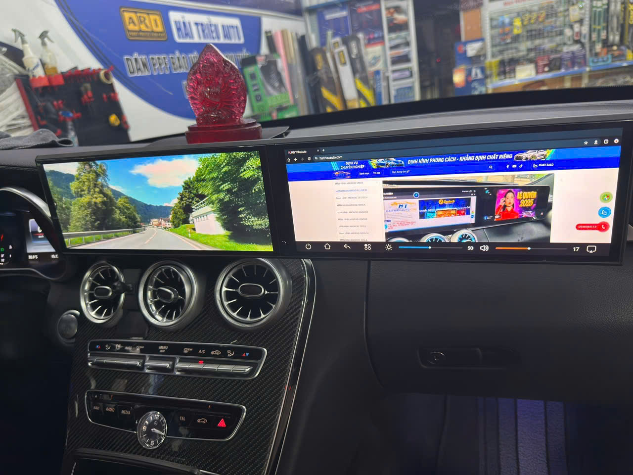 MÀN HÌNH ANDROID OMAS A11 PRO XE MERCEDES